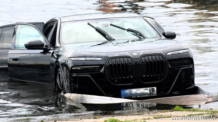 BMW Attempts Jet Ski Drop-Off, Accidentally Falls Into the Water | Carscoops